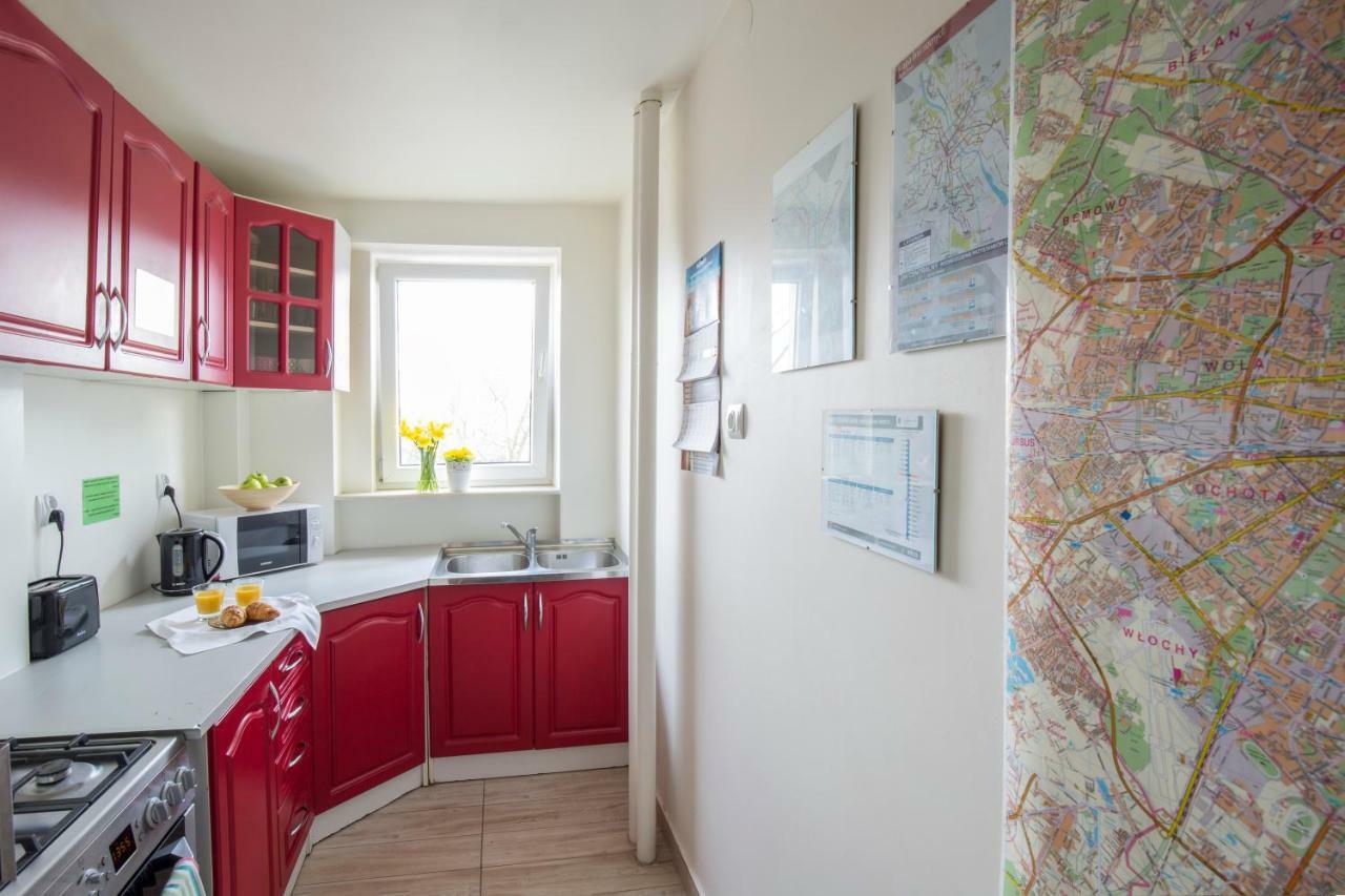 ורשה Rent0Nline Niepodleglosci Rooms Metro מראה חיצוני תמונה